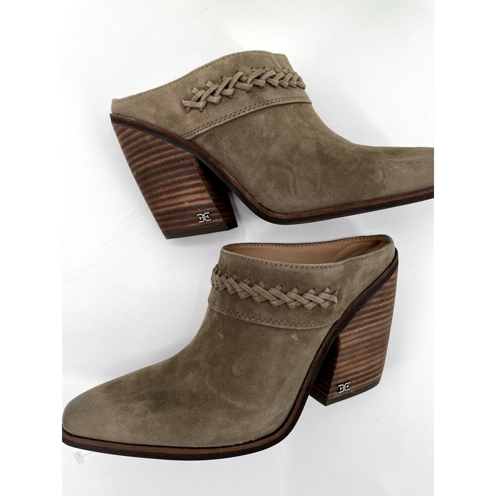 SAM EDELMAN Alison Mule in Desert Olive // 7 - Picture 8 of 10